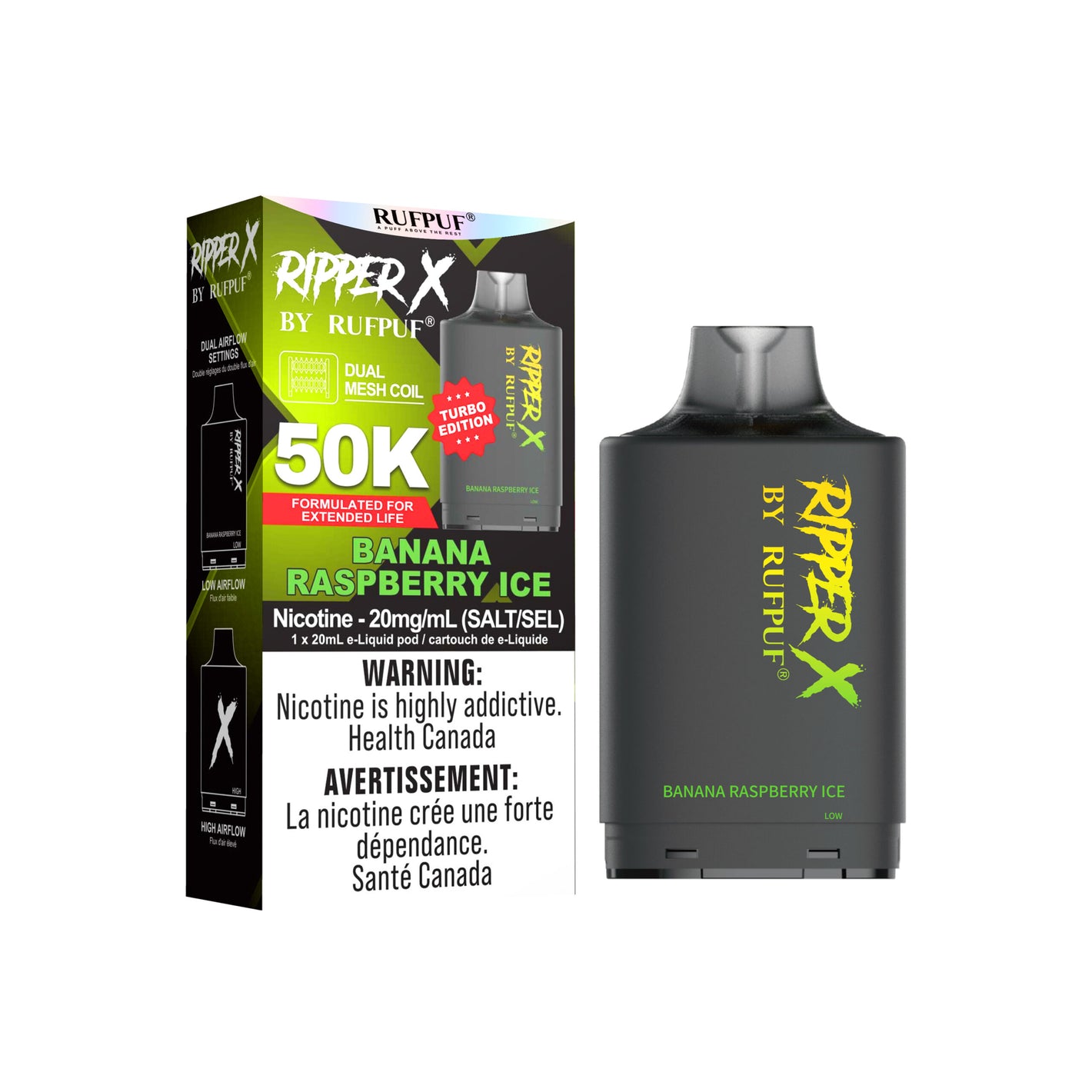 RUFPUF RIPPER X POD 50K PUFFS (EXCISE AB)