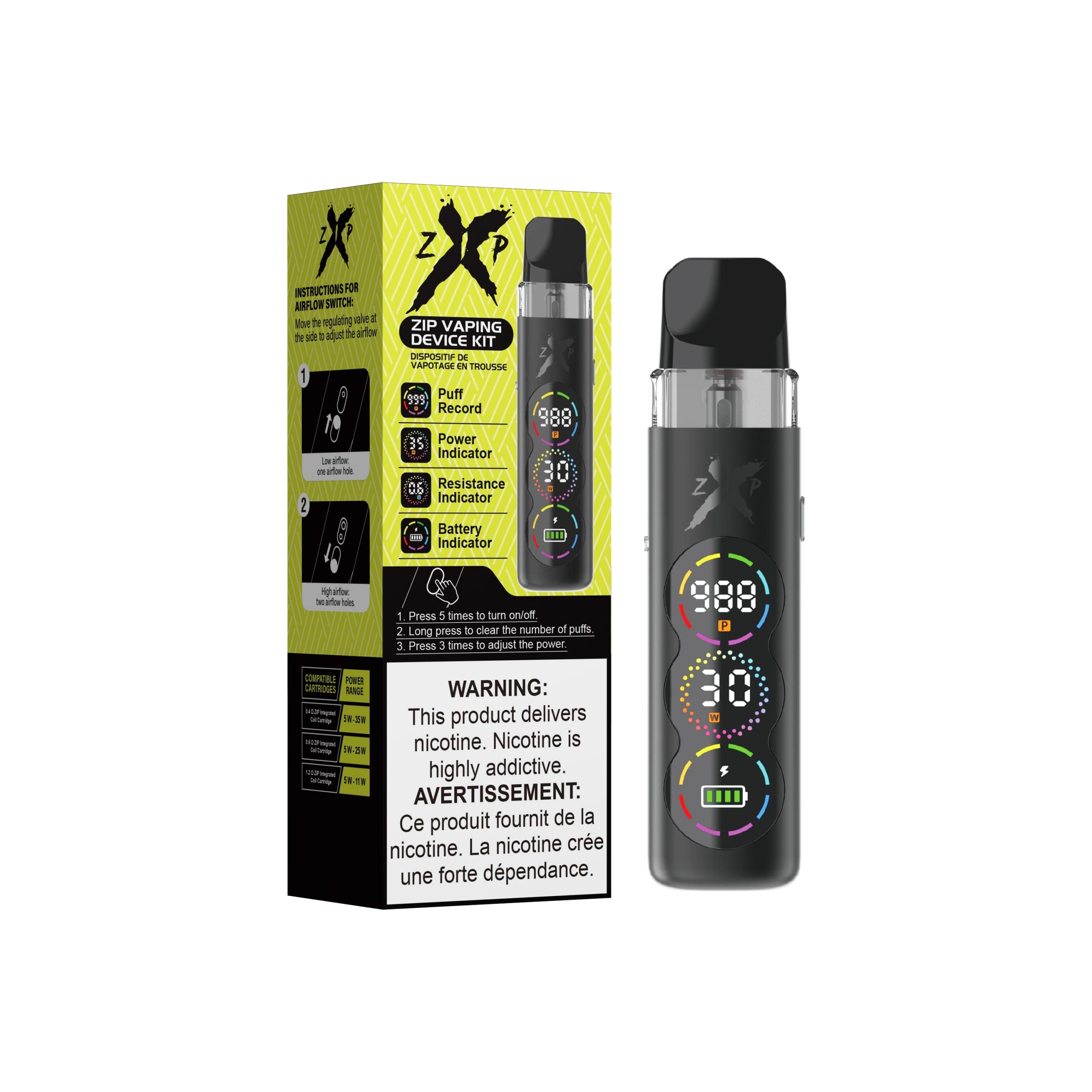 ZIP X STARTER KIT 2ML ZIP X STARTER KIT 2ML
