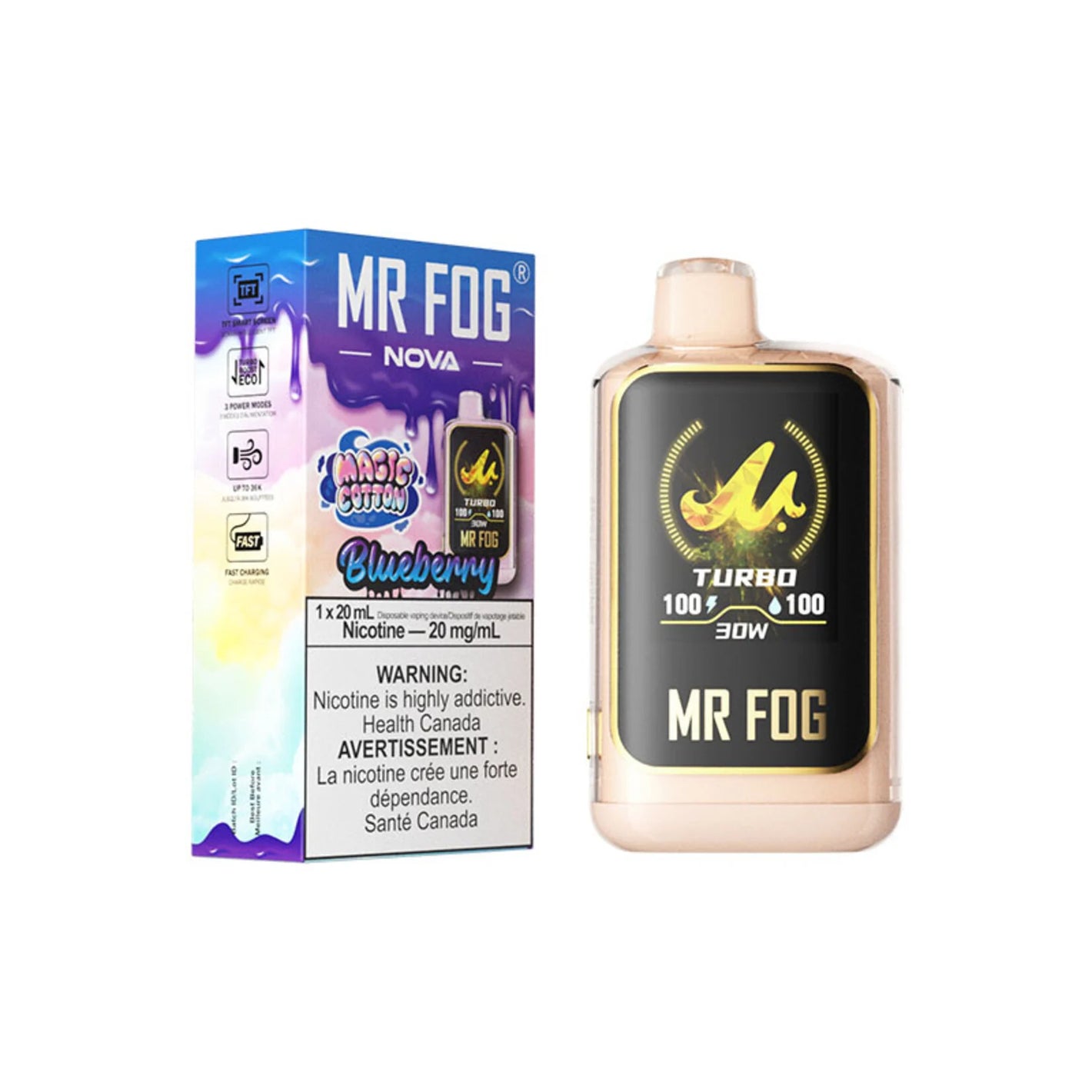 MR FOG NOVA MAGIC COTTON 36K PUFFS (EXCISE AB)