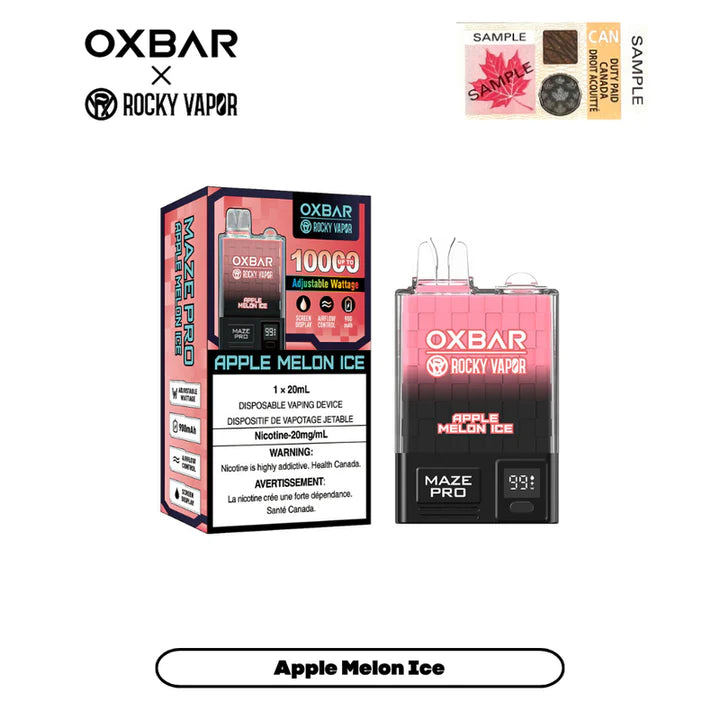 Oxbar Maze Pro 10000 Puffs