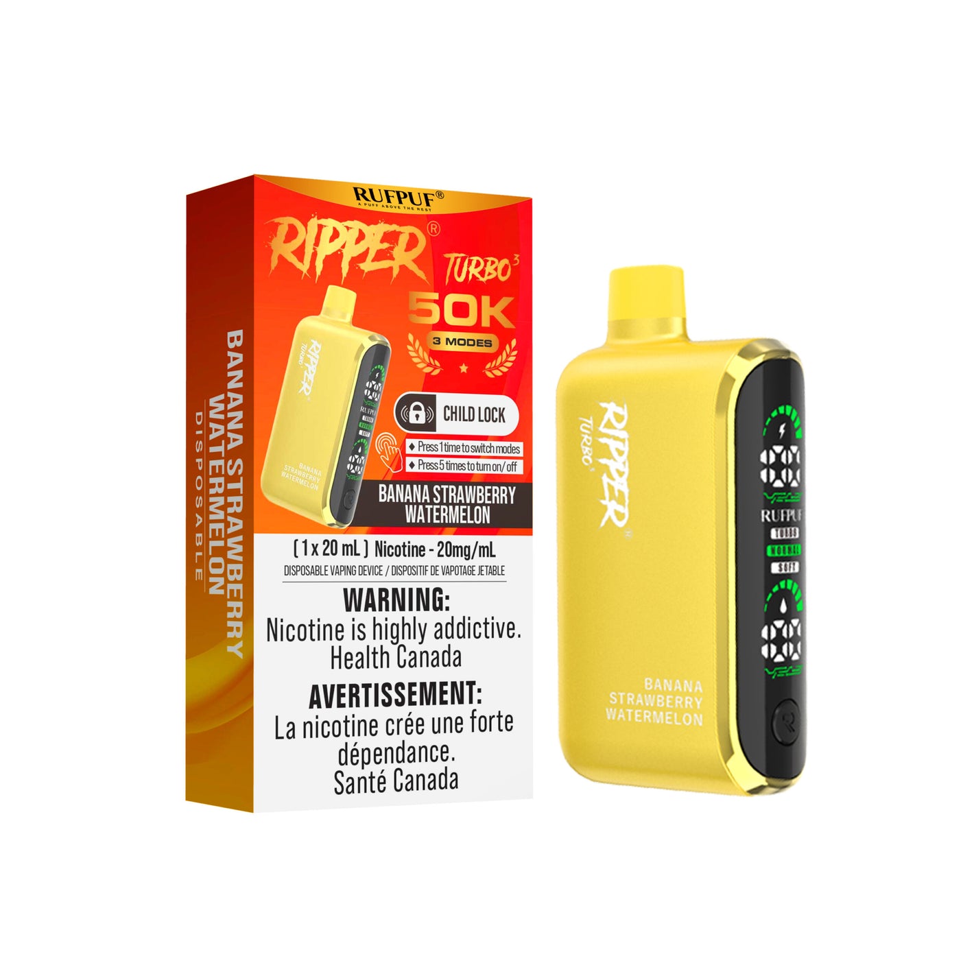 RIPPER TURBO 3 50K PUFFS (EXCISE AB)