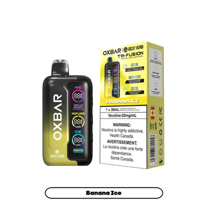 ROCKY VAPOR OXBAR TRI FUSION 45K PUFFS (EXCISE AB)