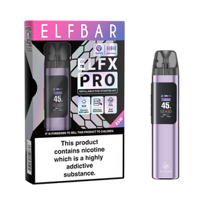 Elfx Pro Open Refillable Pod Starter Kit