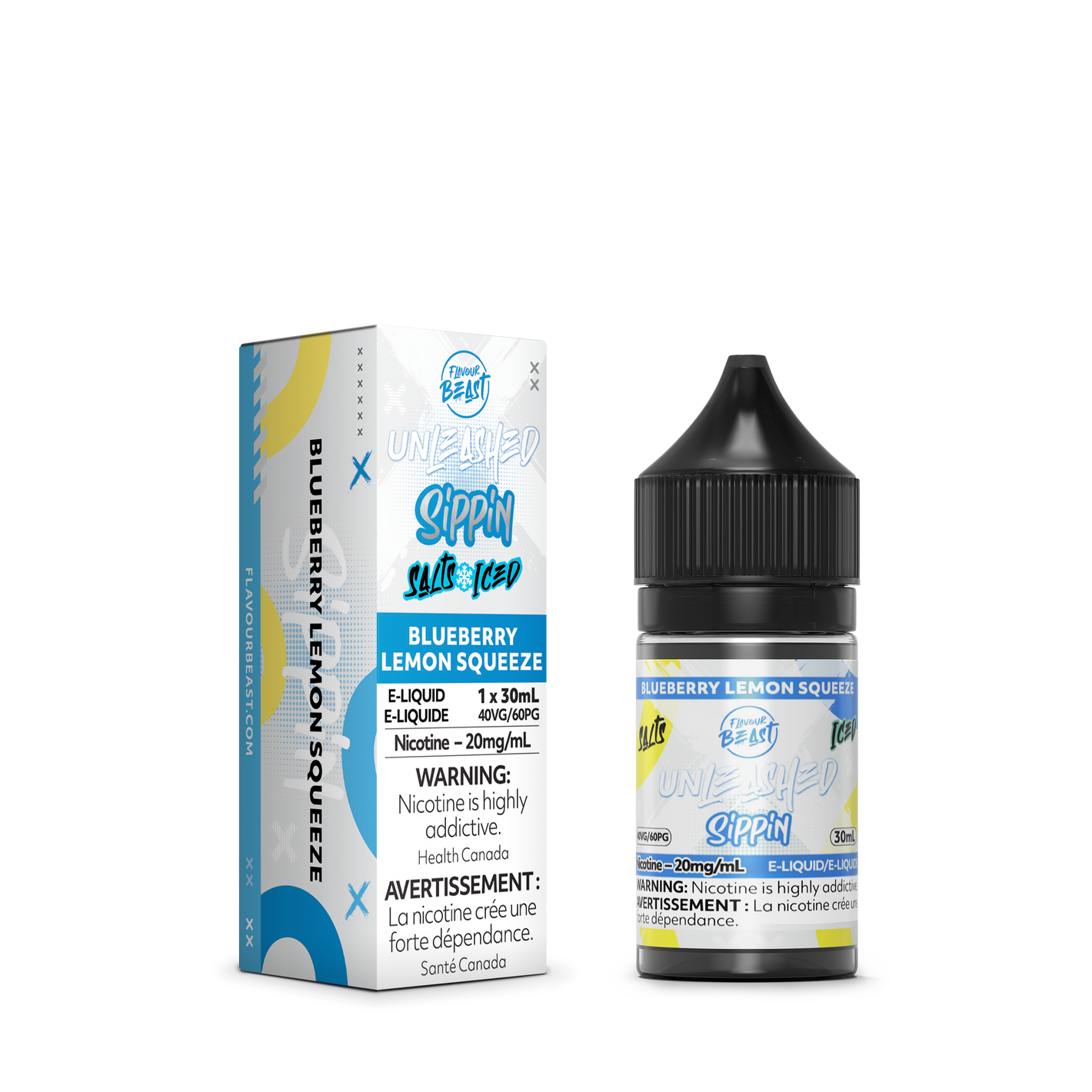 FLAVOUR BEAST UNLEASHED SIPPIN SALT 30ML (EXCISE AB)