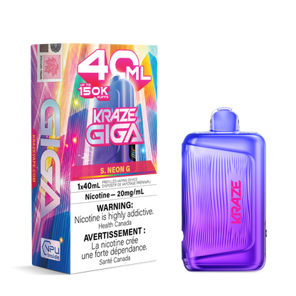 KRAZE GIGA 150K PUFFS (40ML) (AB)