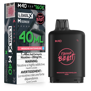 LEVEL X M SERIES PODS 40ML 160K PUFFS (AB)