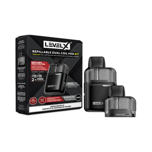 LEVEL X REFILLABLE DUAL COIL POD KITS