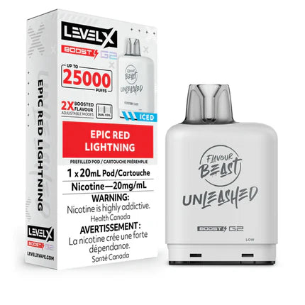 LEVEL X FLAVOUR BEAST UNLEASHED BOOST 25K PUFFS
