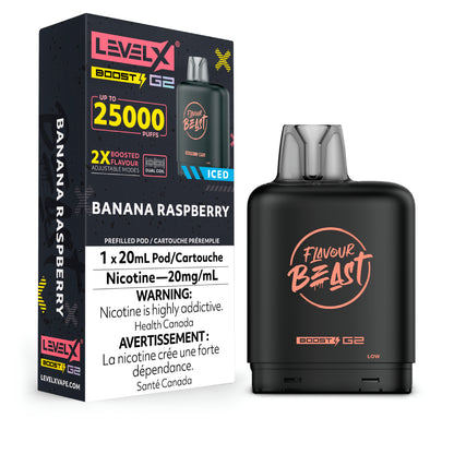 LEVEL X FLAVOUR BEAST BOOST G2 25K PUFFS (EXCISE AB)
