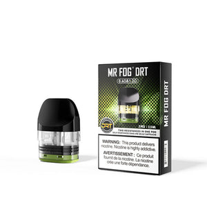 MR FOG DRT DUAL RESISTANCE REFILLABLE POD 2.5ml 2/pk