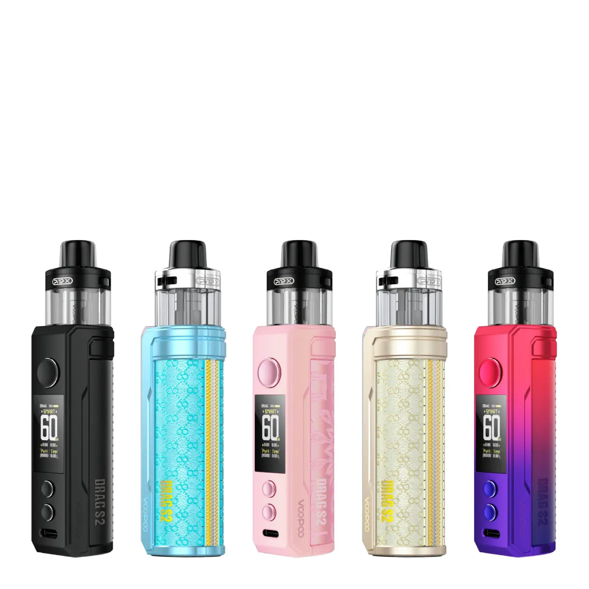 VOOPOO DRAG S2 MOD POD KIT 60W 5ML (CRC) VOOPOO DRAG S2 MOD POD KIT 60W 5ML (CRC)